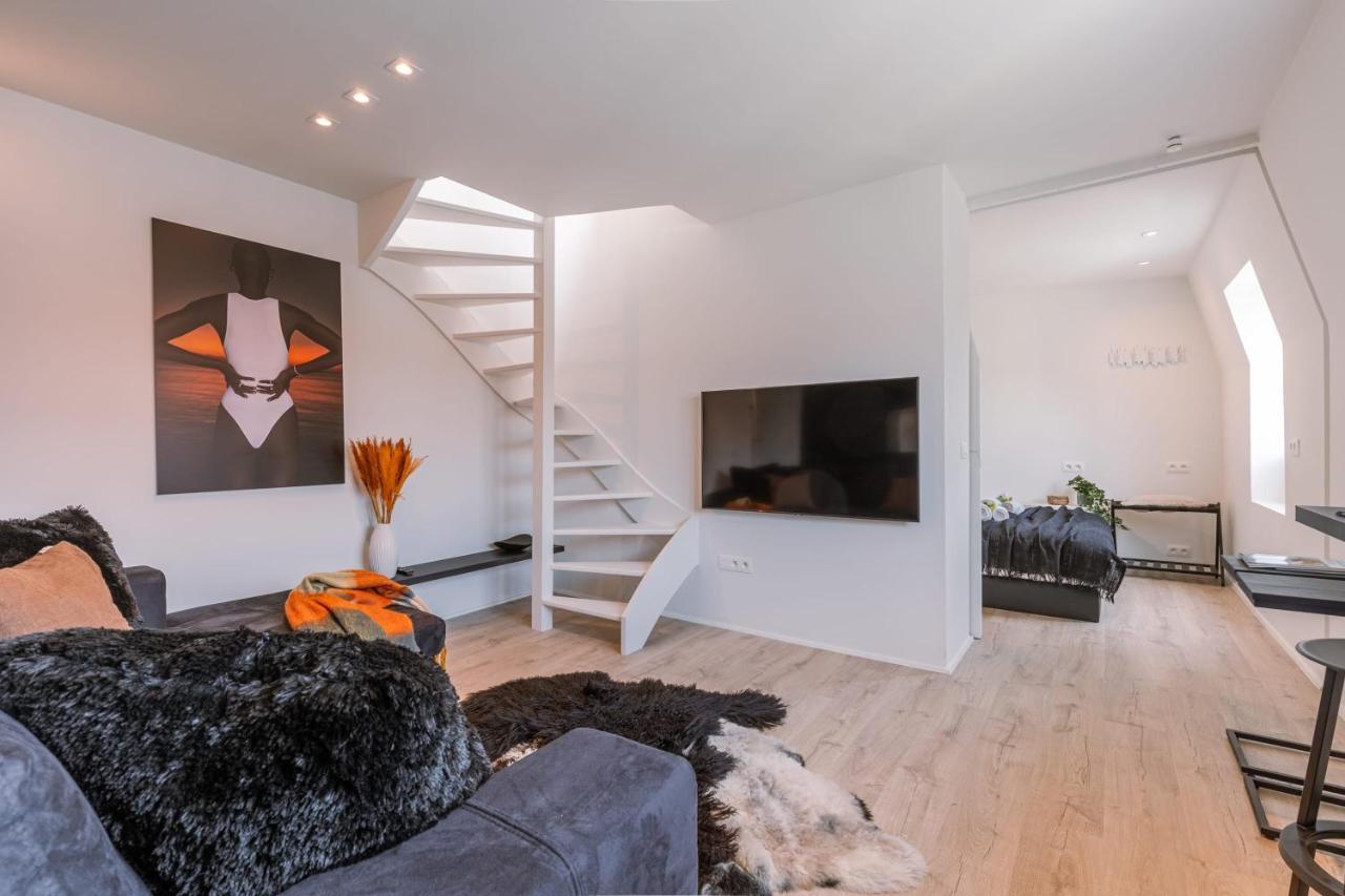 Duplex-Apartment With Terrace On Top Location In 根特 外观 照片