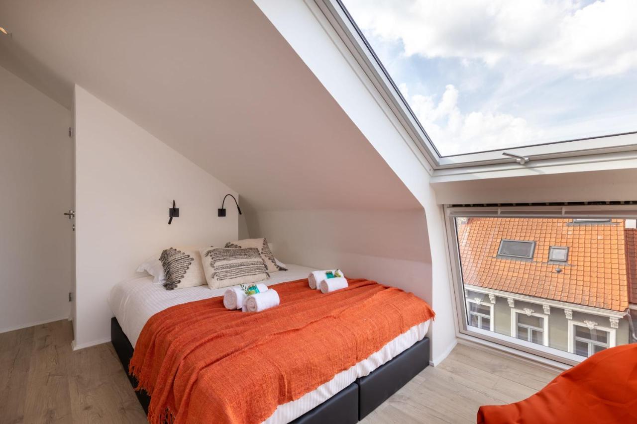Duplex-Apartment With Terrace On Top Location In 根特 外观 照片